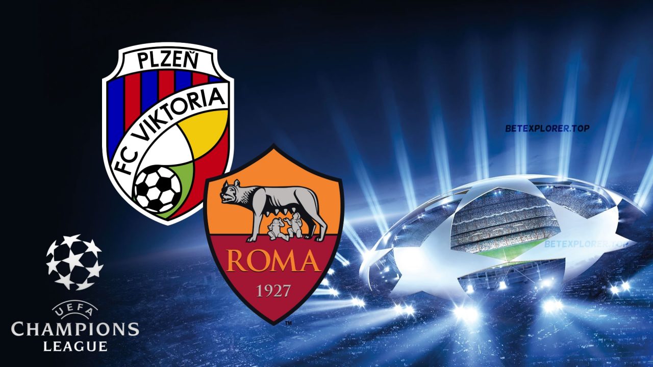 Viktoria Plzen vs Roma Champions League